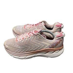 Hoka Outdoor Voices Shoes Womens Size 9 Pink Clifton Running Sneakers‎ Athletic